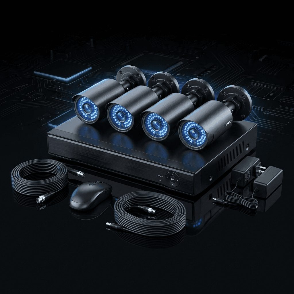 DVR 4 Channel Setup