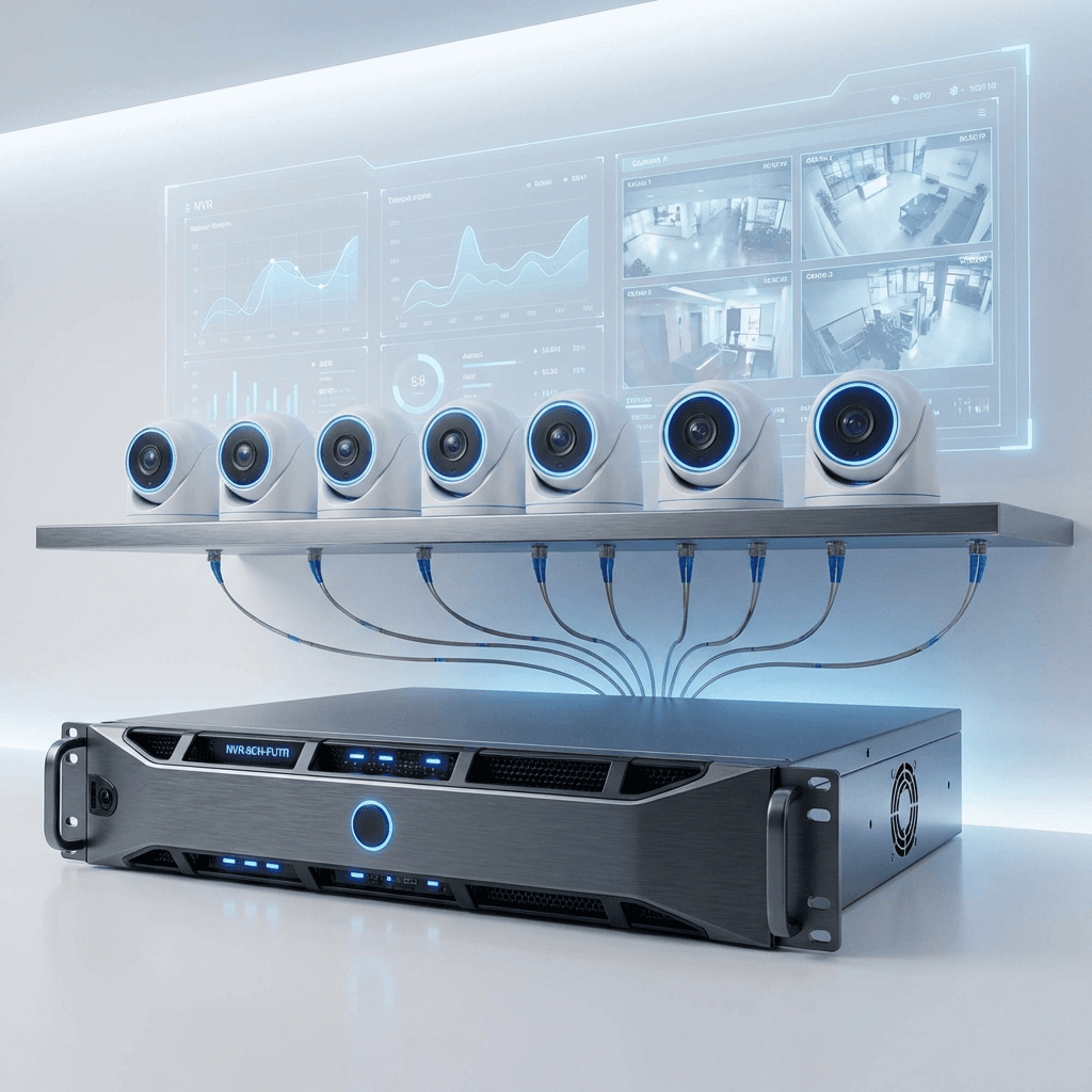 NVR 8 Channel IP Setup